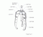 EXTRACTOR FORZA SERIE 7300AT AUTOCENTRANTE
